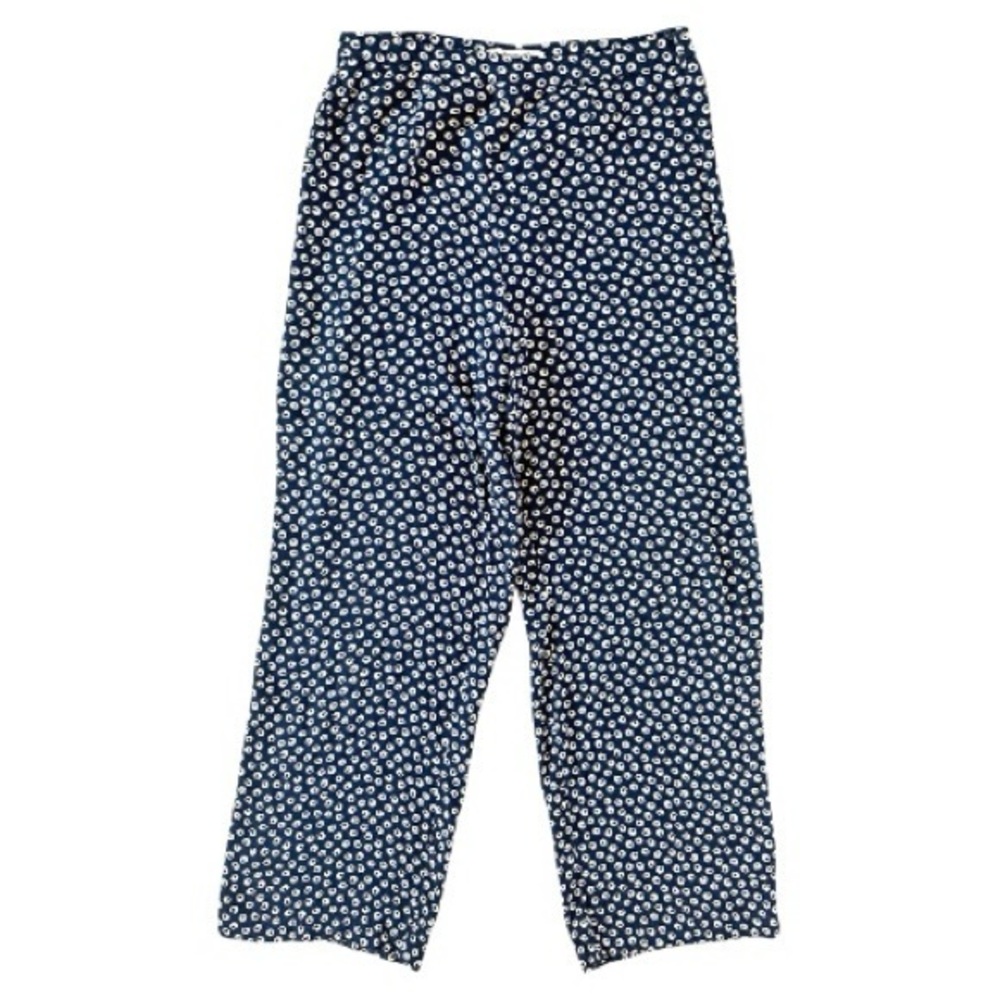 Reformation Dimo Pant in Navy and White Print Size 4